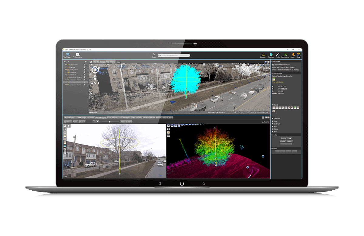 Extraction et classification de données 3D dans iTwin Capture Modeler pour la gestion d'infrastructures