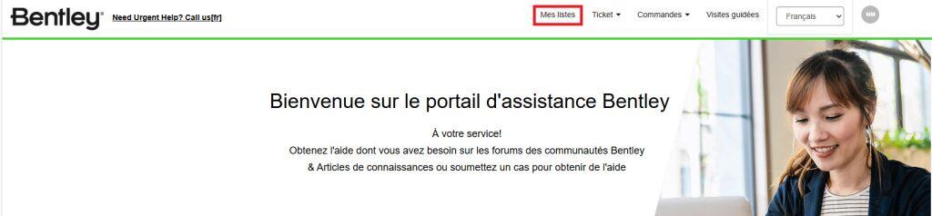 Assistance Bentley pour QTL Bentley Systems, support technique et ressources.