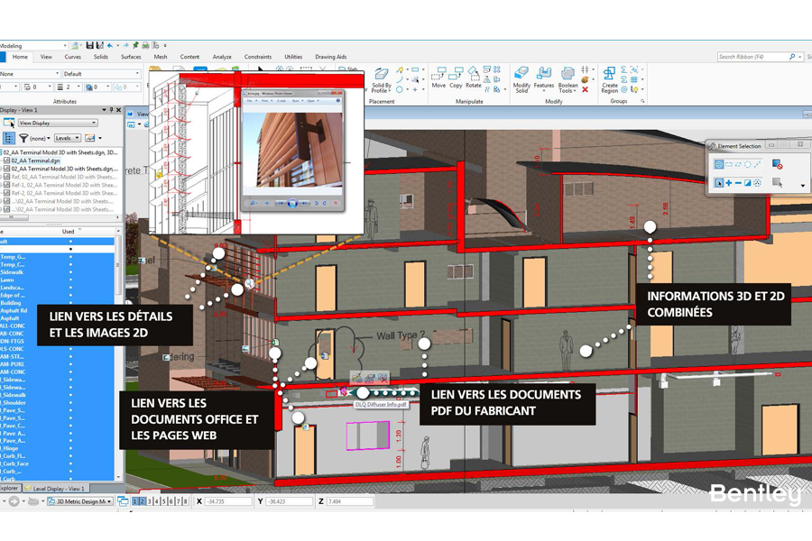 Conception assistée par ordinateur avec MicroStation