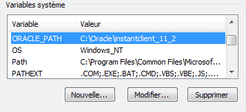 Articles divers Divers Documentation Information  Installer un client ODBC pour Oracle sous Windows