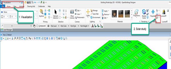 Création d'une étude solaire T&A OpenBuildings  Création d'une étude solaire