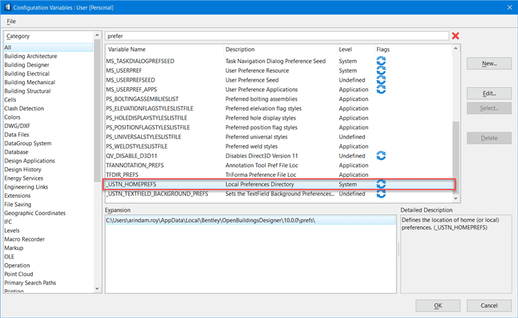 La fenêtre de l'application OpenBuildings Designer ne s'affiche pas correctement T&A OpenBuildings  La fenêtre de l'application OpenBuildings Designer ne s'affiche pas correctement