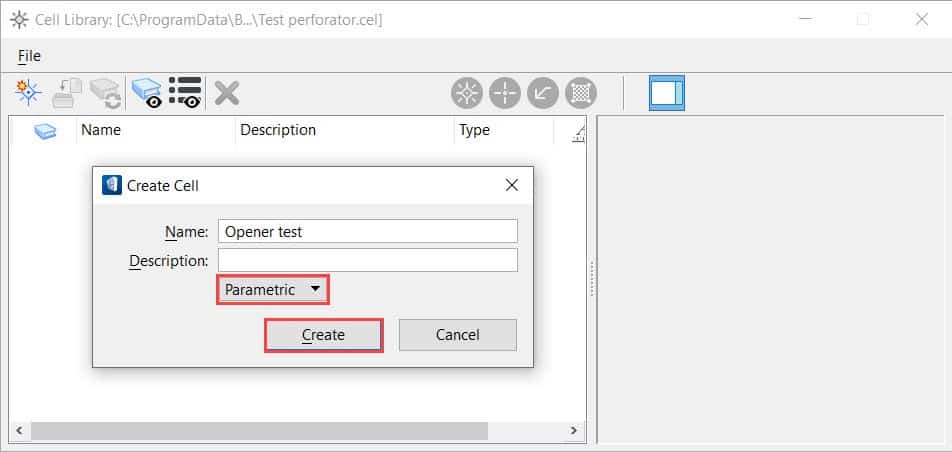 Création d'une ouverture dans un solide à l'aide de l'outil Perforateurs T&A OpenBuildings  Création d'une ouverture dans un solide à l'aide de l'outil Perforateurs