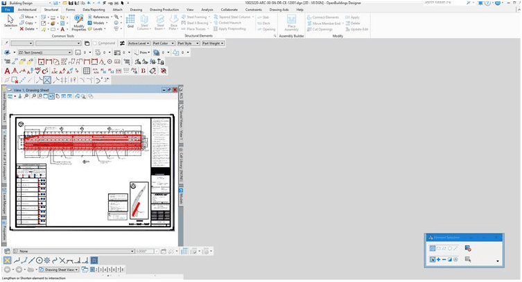 La fenêtre de l'application OpenBuildings Designer ne s'affiche pas correctement T&A OpenBuildings  La fenêtre de l'application OpenBuildings Designer ne s'affiche pas correctement