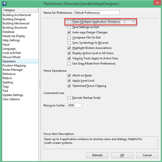 Une grande fenêtre grise s'affiche devant OpenBuildings Designer après l'ouverture T&A OpenBuildings  Une grande fenêtre grise s'affiche devant OpenBuildings Designer après l'ouverture